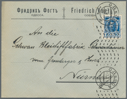 Russland: 1913 Two Covers Sent To Nuremberg, One By Registered Mail From Lougansk (Ukraine) And One - Sonstige & Ohne Zuordnung