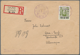 Russische Post In Der Levante - Staatspost: 1913, 2 Pia./20 K. Tied Violet "ROPIT JAFFA -7 3 13" To - Levant