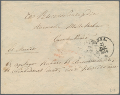 Russland - Ganzsachen: 1855/64 5 Postal Stationery Envelopes From/to Moscow With Different Cancel (e - Entiers Postaux