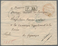 Russland - Ganzsachen: 1865 Postal Stationery Enveloppe From Lithuania With Double Cercle Cancel " V - Entiers Postaux