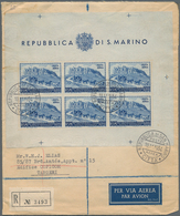 San Marino: 1954, 200 L Blue, Comb Perf 13 1/4 X 14, Isued 15th March 1951, Of The 75th Anniversary - Ongebruikt