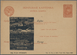 Sowjetunion - Ganzsachen: 1929 Unused Preprinted Postal Stationary Card With Advertisement Of Nation - Ohne Zuordnung