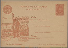 Sowjetunion - Ganzsachen: 1931 Unused Pictured Postal Stationery Card With Propaganda, Issued By Pos - Non Classés