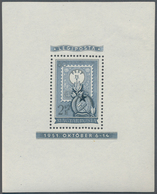 Ungarn: 1949/1951, Postfrische Gezähnte Blockausgaben "Geb. Stalin", "Ungarische Briefmarken", "Welt - Covers & Documents