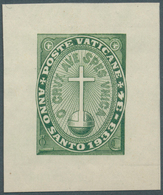 Vatikan: 1933, Außerordentliches Heiliges Jahr Der Erlösung, ESSAY Für Eine Geplante Marke Zu 0,25 L - Ongebruikt