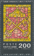 Vatikan: 1978, 200 L "Sede Vacante", Horizontal Perforation Shifted Downwards And Upper Inscription - Unused Stamps