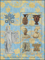 Vatikan: 1983, Exhibition Of Vatican Art In USA Miniature Sheet With Part Of SILVER OMITTED (Country - Neufs