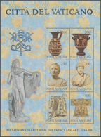 Vatikan: 1983, Vatican Artworks, Souvenir Sheet, Silver Color Of "papal Coat Of Arms" Partly Omitted - Ungebraucht