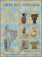 Vatikan: 1983, Vatican Artworks, Souvenir Sheet Without "papal Coat Of Arms" (silver Color). VF Mint - Ungebraucht
