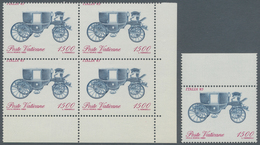 Vatikan: 1985, 1500 L "Stamp Exhibition ITALIA '85", Block Of 4 From Lower Right Corner, Each Stamp - Neufs