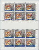 Vatikan: 1991, Sistine Chapel, 100 L, 150 L And 650 L, 3 Sheets With Each Two Blocks Of 6 Of The Sam - Neufs