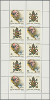Vatikan: 1998, 1300 L "Pope Alexander VI.", Miniature Sheet, Horizontal Perforation Significantly Sh - Unused Stamps