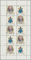 Vatikan: 1999, 800 L "Pope Clement VIII.", Miniature Sheet, Perforation Slightly Shifted Downwards A - Neufs