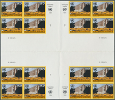 Vereinte Nationen - Genf: 1994. Imperforate Cross Gutter Block Of 4 Blocks Of 4 For The 60c Value Of - Autres & Non Classés