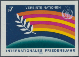 Vereinte Nationen - Wien: 1986, Internationales Friedensjahr, In Der Originalzeichnung Und Farben De - Ungebraucht