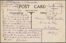 Zypern: 1917. Picture Post Card Of 'Troodos Fair Addressed To Troyes Endorsed 'Officer D 'Administat - Other & Unclassified