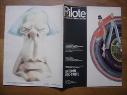 1971 PILOTE 600 Caricature Lee Marvin BD - Pilote