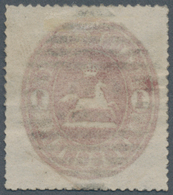 Braunschweig - Marken Und Briefe: 1865, Freimarke Wappen 1 Gr. Lilarosa, Entwertet Mit Nummernstempe - Braunschweig