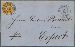 Preußen - Marken Und Briefe: 1857, Drei Einzelfrankaturen Mit Je Friedrich Wilhelm 3 Sgr. Glatter Hi - Autres & Non Classés