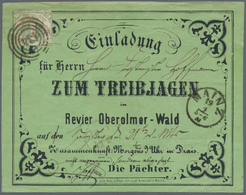 Thurn & Taxis - Marken Und Briefe: 1859 (Markenausgabe), 1 Kr. Michel Nr. 20, Auf Einer Besonders Sc - Sonstige & Ohne Zuordnung