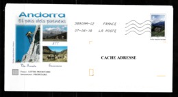Andorre Français : Prêt-à-poster. - Cartas & Documentos