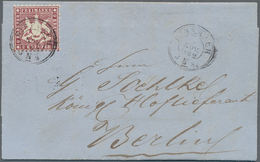 Württemberg - Marken Und Briefe: 1862, 9 Kr. Dunkellilarot, Für Diese Ausgabe überdurchschnittlich G - Other & Unclassified