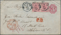 Württemberg - Marken Und Briefe: 1870, 3 Kreuzer Rotkarmin Im Waager. Paar Als Wert-/farbgleiche Zus - Sonstige & Ohne Zuordnung