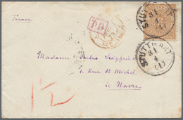 Württemberg - Marken Und Briefe: 1873, 9 Kreuzer Braun Auf Brief Mit K1 "STUTTGART 31 1 (1873)", Woh - Autres & Non Classés