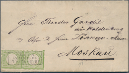 Deutsches Reich - Brustschild: 1872, 1/3 Groschen Großer Schild Im Paar Entwertet Mit Ra3 "COELLN An - Unused Stamps