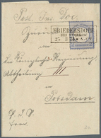 Deutsches Reich - Brustschild: 1872, 2 Gr. Ultramarin Grosses Schild Auf Vorgedrucktem Post-Inssinua - Unused Stamps