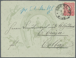 Deutsches Reich - Pfennig: 1888. Brief Der 1. Gewichts-Stufe Von "Goerlitz 4.1.88" Nach Colberg. Sch - Lettres & Documents