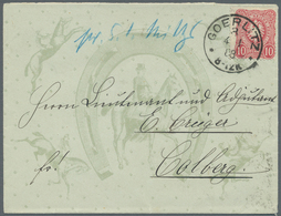 Deutsches Reich - Pfennig: 1888. Brief Der 1. Gewichts-Stufe Von "Goerlitz 4.1.88" Nach Colberg. Sch - Brieven En Documenten