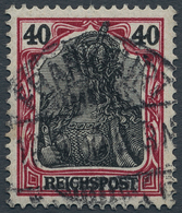 Deutsches Reich - Germania: 1900, 40 Pfg. Germania Reichspost Mit Sogenannter "fetter Inschrift", Di - Neufs