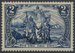 Deutsches Reich - Germania: 1900, 2 M. Reichspost Schwärzlichviolettultramarin In Type II, Ungebrauc - Unused Stamps