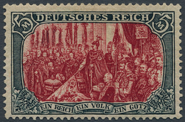 Deutsches Reich - Germania: 1902, 5 Mark "Reichsgründungsgedenkfeier" Mit 25:16 Zahnlöchern, Laut Fo - Ungebraucht
