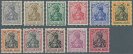 Deutsches Reich - Germania: 1905, Schneeweißer, Ausgesuchter Postfrischer Luxussatz "Friedensdruck", - Unused Stamps