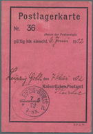 Deutsches Reich - Germania: 1912, 25 Pfg. Und 50 Pfg. Sowie 1 Mk. Germania Friedensdruck Zusammen Au - Unused Stamps