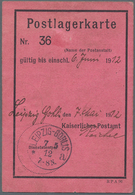 Deutsches Reich - Germania: 1912, 25 Pfg. Und 50 Pfg. Sowie 1 Mk. Germania Friedensdruck Zusammen Au - Ungebraucht