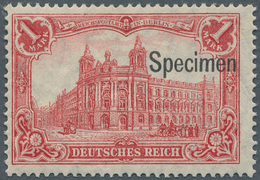 Deutsches Reich - Germania: 1905, 1 M. Reichspostamt, Friedensdruck, Sauber Ungebrauchtes Exemplar M - Neufs