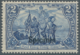 Deutsches Reich - Germania: 1905, 2 M. "Nord Und Süd", Friedensdruck, Sauber Ungebrauchtes Exemplar - Neufs