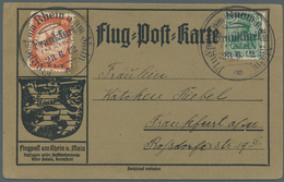 Deutsches Reich - Germania: 1912, 20 Pfg. E.EL.P. Auf Entsprechender Sonderkarte Mit 5 Pfg. Germania - Unused Stamps
