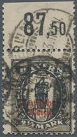 Deutsches Reich - Inflation: 1920, 2 1/2 M. Im Steindruck, Sauber Gestempelt Mit Oberrand, Unsignier - Brieven En Documenten