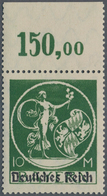 Deutsches Reich - Inflation: 1920, 10 M. Abschiedsserie Mit Aufdruck In Type II ("R" Geschlossen), E - Briefe U. Dokumente