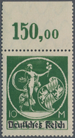 Deutsches Reich - Inflation: 1920, 10 M. Abschiedsserie Mit Aufdruck In Type II ("R" Geschlossen), E - Brieven En Documenten