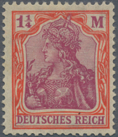 Deutsches Reich - Inflation: 1920, 1¼ M. Germania Mit WASSERZEICHENABART "Vierpass-Wz." In Tadellos - Covers & Documents