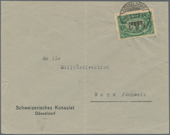 Deutsches Reich - Inflation: 1922, 300 Mark Freimarke Ziffer Im Oval Mit Der Seltenen Abart "Doppeld - Briefe U. Dokumente