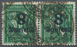 Deutsches Reich - Inflation: 1923, Freimarke: Ziffer Im Rechteck 8 Tsd Auf 30 Pf Opalgrün Mit Wasser - Lettres & Documents