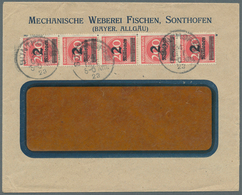 Deutsches Reich - Inflation: 1923, 2 Mio. Auf 200 M. Gezähnt Mit Liegendem Wasserzeichen Im Senkrech - Briefe U. Dokumente