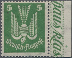 Deutsches Reich - Weimar: 1924, 5 Pfg. "Flugpostmarke Holztaube" Postfrisches Ungefaltetes Oberrands - Unused Stamps