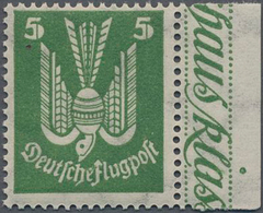 Deutsches Reich - Weimar: 1924, 5 Pfg. "Flugpostmarke Holztaube" Postfrisches Ungefaltetes Oberrands - Ongebruikt